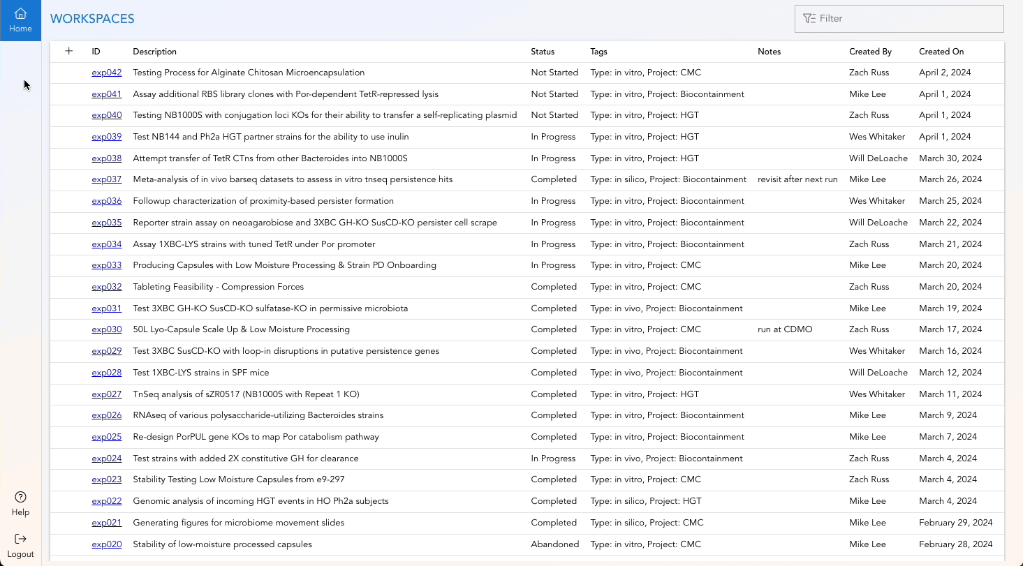 All-in-one organization demo